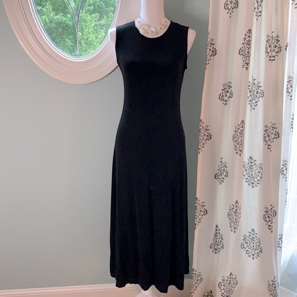 Coldwater Creek Black Maxi Dress Size PS